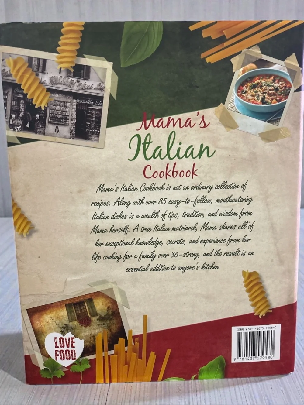 Mama's Italian Cookbook - Just Like Mama Used to Make